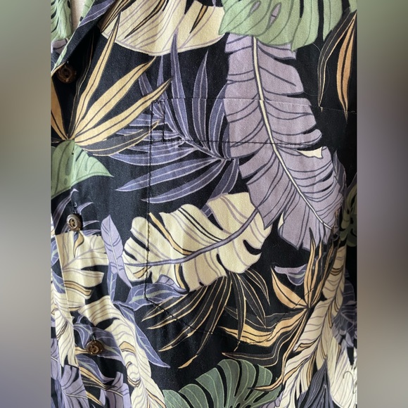 Pacific Legends Tropical Print 100%Cotton Button Down Shirt SKU1063 - Picture 2 of 8